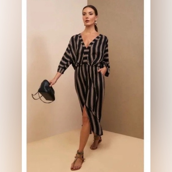 Anthropologie Uma&Leopold Midi Dress EUC - Picture 3 of 9